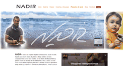 Desktop Screenshot of nadir-art.com